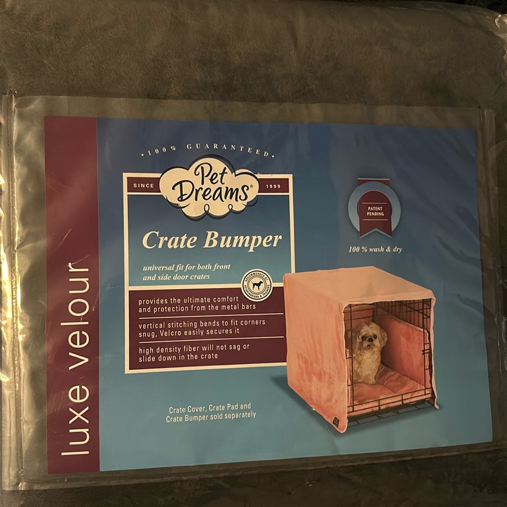 X-large dog crate bumper